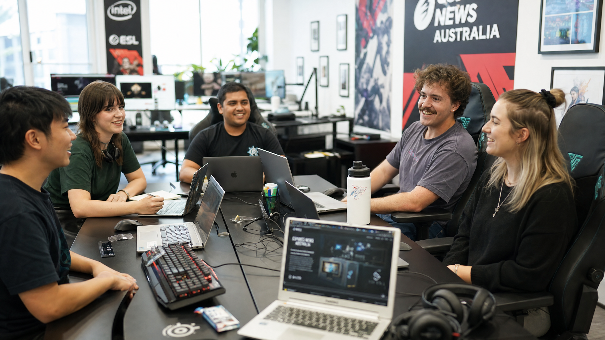 The IronQuests team at work